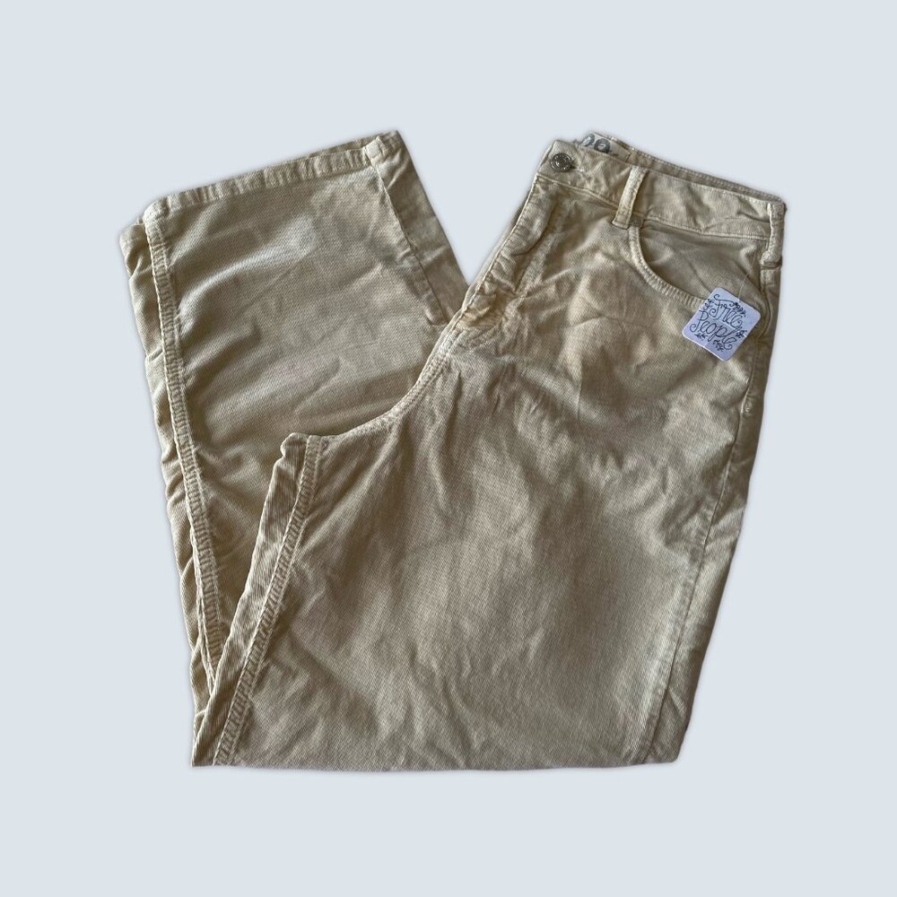 New Free People Cord Frank Dad Jeans Size 29